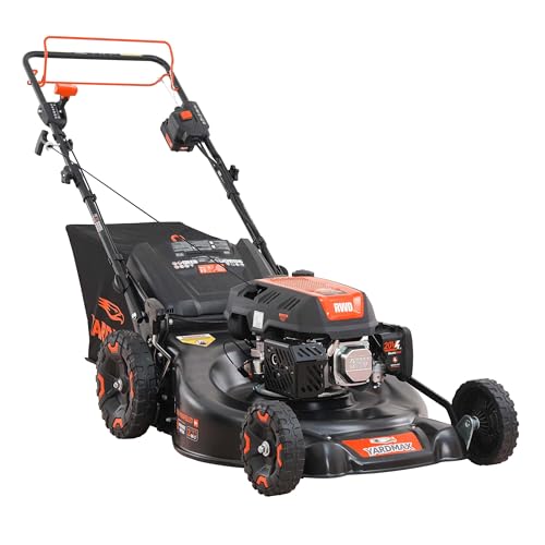 best self propelled lawn mower electric start